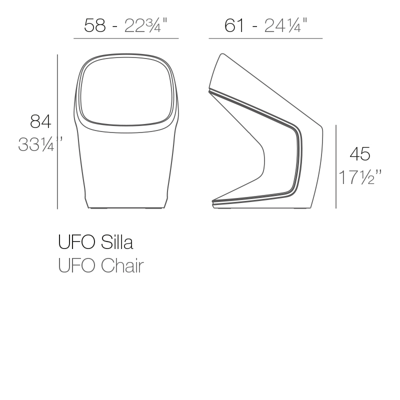 Стул пластиковый Ufo Basic