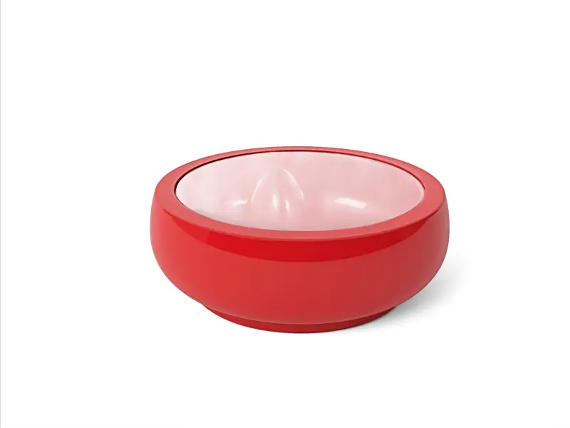 Столик пластиковый журнальный со стеклом Chubby Side Table Standard