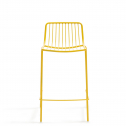 Стул металлический полубарный PEDRALI Nolita сталь желтый Фото 6