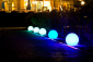 Шар пластиковый светящийся LED Minge полиэтилен белый Фото 11