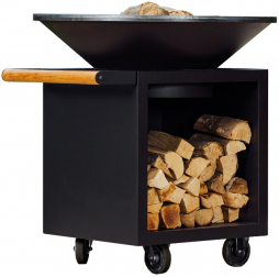 Очаг гриль на колесах с поленницей OFYR 100 PRO-thumbs-Фото1