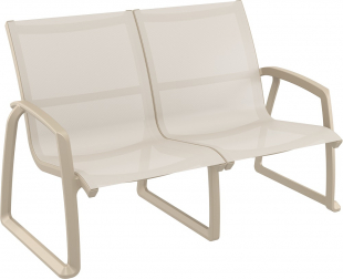 Диван пластиковый двухместный-thumbs-Фото1