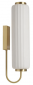 Светильник пластиковый настенный SLIDE Cordiale Applique Lighting LED латунь, полиэтилен белый Фото 1