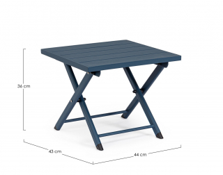 Столик металлический складной для шезлонга-thumbs-Фото3