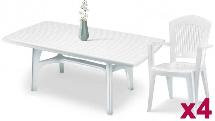 Комплект пластиковой мебели President 1800 Super Elegant Monobloc