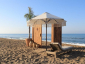 Зонт профессиональный Ø2.5 м THEUMBRELA SEMSIYE EVI Avocado Boho Light алюминий, олефин, полиэфирный шнур бежевый Фото 1