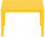 Столик пластиковый журнальный Siesta Contract Sky Side Table пластик желтый Фото 7