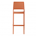 Стул барный пластиковый Scab Design Emi технополимер терракотовый Фото 5
