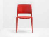Стул пластиковый PEDRALI Ara стеклопластик красный Фото 4