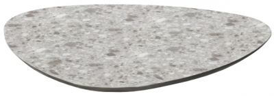 Столешница каплевидная Scab Design Compact Laminate для подстолья Tripe Maxi компакт-ламинат HPL зернистый Фото 1