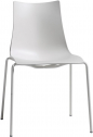 Стул пластиковый Scab Design Zebra Technopolymer 4 legs сталь, технополимер лен Фото 1