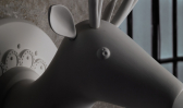 Светильник дизайнерский Karman Marnin Wall Lamp керамика белый Фото 4
