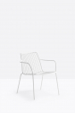 Лаунж-кресло металлическое PEDRALI Nolita сталь белый Фото 6