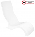 Лаунж стул пластиковый с высокой спинкой Ledge Lounger Signature полиэтилен Фото 1