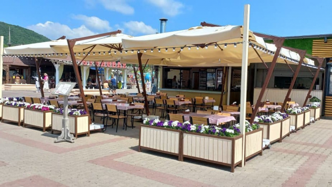 Летняя веранда, кафе Архипо-Осиповка