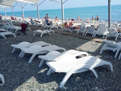 Пляж Bridge Resort, г. Сочи (перенесен)