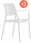 Комплект пластиковых кресел Ara Set 2