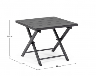 Столик металлический складной для шезлонга-thumbs-Фото3