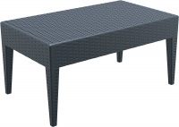 Столик пластиковый плетеный журнальный Miami Lounge Table