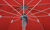 Зонт профессиональный Ø2.2 м CiCCAR Moonshadow алюминий, морской акрил Фото 13