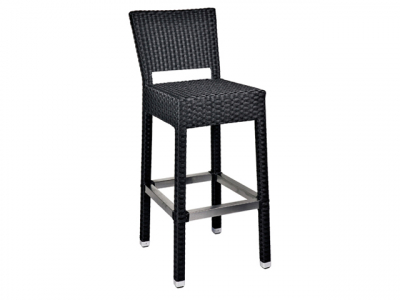Барный плетеный стул OUTDOOR-YA Mezza мокко Фото 2