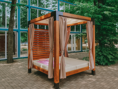 Шатер с лежаками ReeHouse Lep сосна, ткань Фото 1