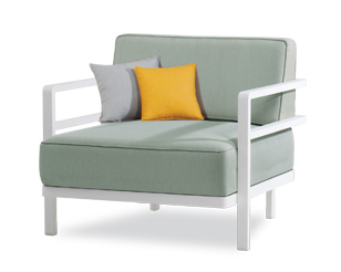 Кресло металлическое PAPATYA Loca Sofa LS 01 сталь, ткань Фото 4