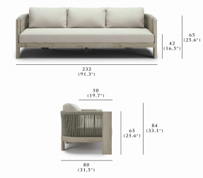 Диван трехместный с подушками-thumbs-Фото3