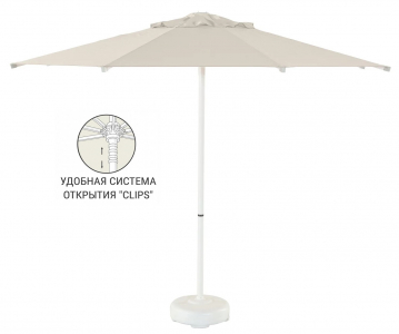 Зонт профессиональный THEUMBRELA SEMSIYE EVI Kiwi Clips алюминий, акрил Фото 1