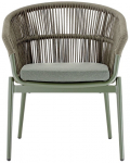 Кресло плетеное с подушкой Tropea