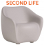 Кресло пластиковое Reborn Second Life