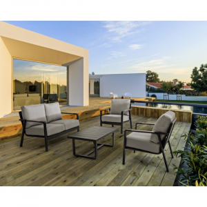 Лаунж-набор мебели Garden Relax Antares алюминий/полиэстр антрацит Фото 6