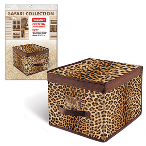 Кофр жесткий с крышкой Valiant Safari Collection нетканый материал рисунок Фото 1