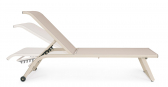 Шезлонг-лежак текстиленовый Garden Relax Taylor алюминий, текстилен бежевый Фото 4