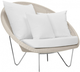 Кресло лаунж плетеное с подушками-thumbs-Фото1