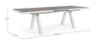 Стол керамический обеденный раздвижной-thumbs-Фото3