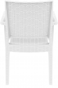 Комплект пластиковой мебели Siesta Contract Orlando 80 Ibiza пластик, стеклопластик белый Фото 11