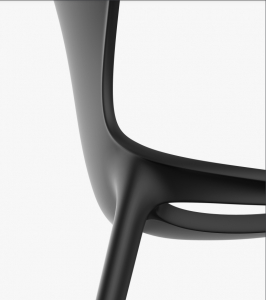 Стул пластиковый Vondom Love Basic полипропилен, стекловолокно черный Фото 25