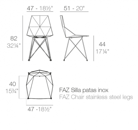 Стул пластиковый Faz Basic