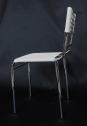 Стул с обивкой Proiezione Proiezione сталь, кожа Фото 10