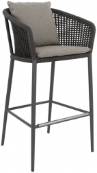 Кресло барное плетеное с подушками-thumbs-Фото1