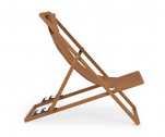 Кресло-шезлонг текстиленовое складное Garden Relax Taylor алюминий, текстилен орех пекан Фото 3
