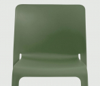 Стул пластиковый Magis First полипропилен, стекловолокно оливковый Фото 8