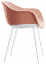 Кресло дизайнерское с обивкой Magis Cyborg Lady поликарбонат, пенополиуретан, ткань белый, розовый Фото 1