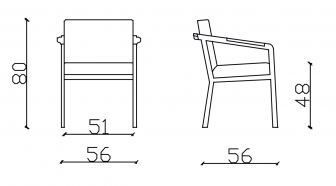 Кресло деревянное с обивкой-thumbs-Фото4
