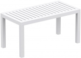 Столик пластиковый журнальный Siesta Contract Ocean Table пластик белый Фото 1