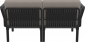 Комплект пластиковой мебели Siesta Contract Portofino Lounge стеклопластик, полипропилен, полиэстер черный, светло-коричневый Фото 13