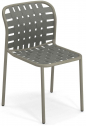 Стул металлический EMU Yard алюминий, эластичные ремни Фото 1