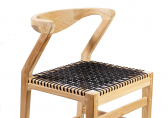Стул плетеный SNOC Rowan тик, роуп Фото 2