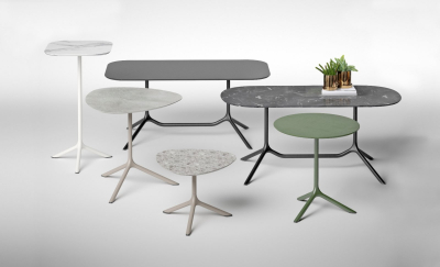Подстолье металлическое двойное складное Scab Design Tripe Double Folding сталь тортора Фото 4